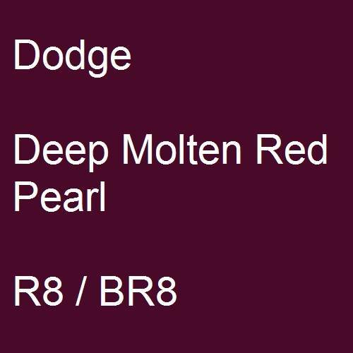 Dodge, Deep Molten Red Pearl, R8 / BR8.